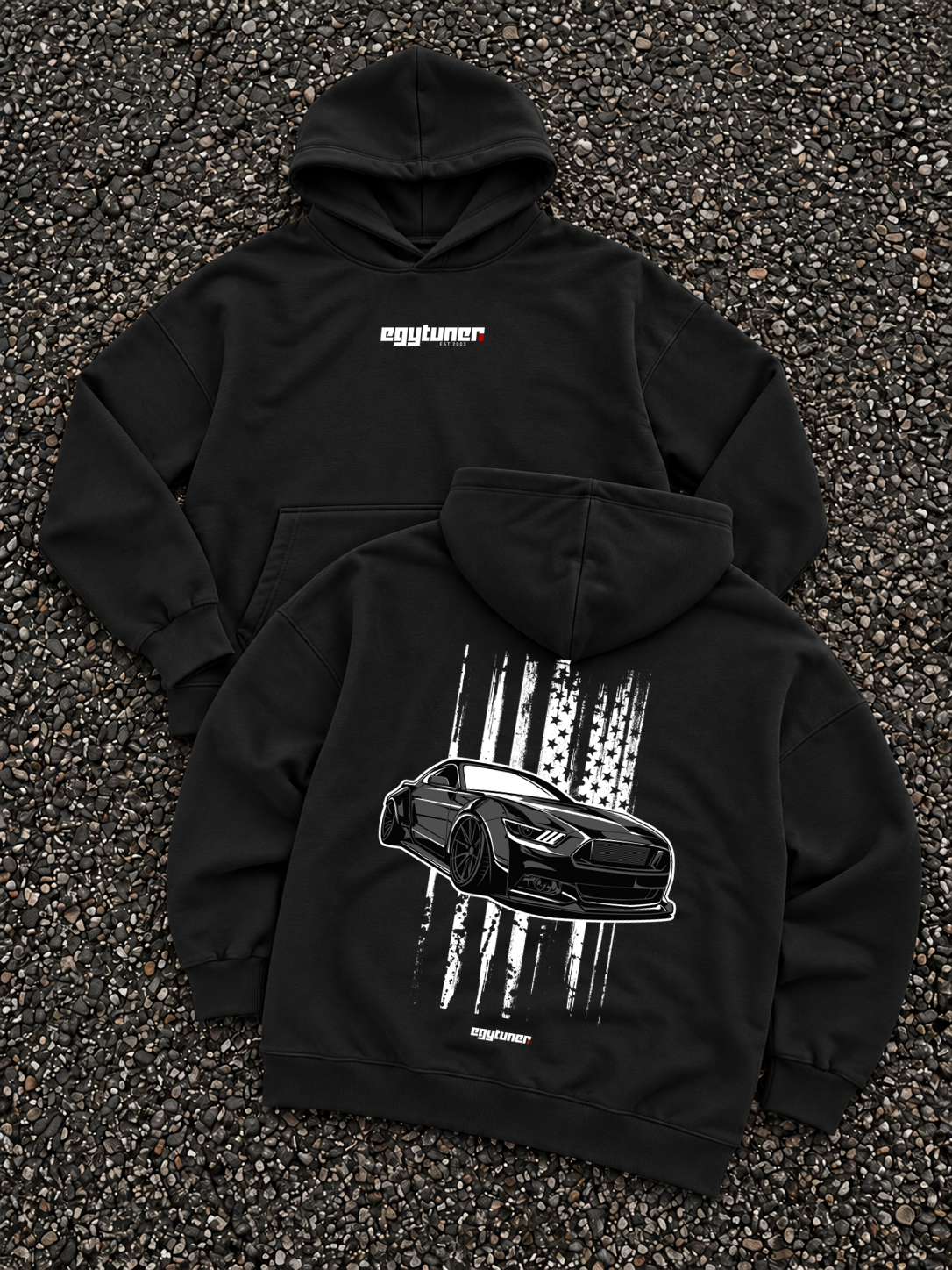 American Pride hoodie mockup