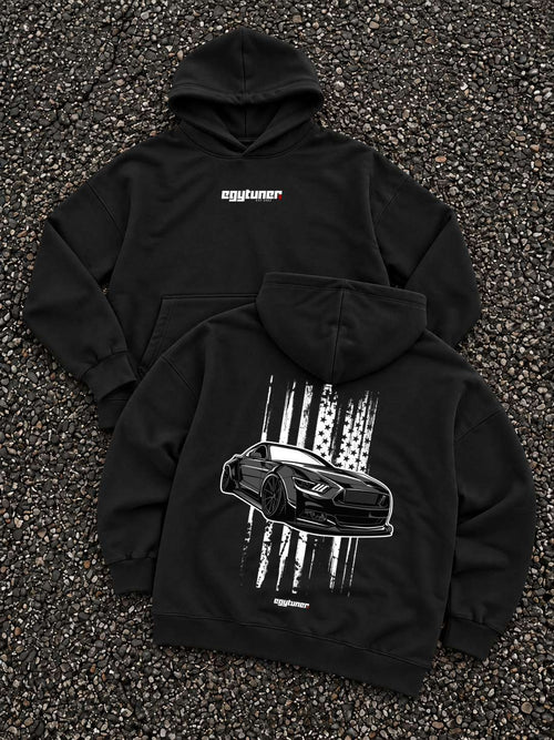 American Pride hoodie mockup