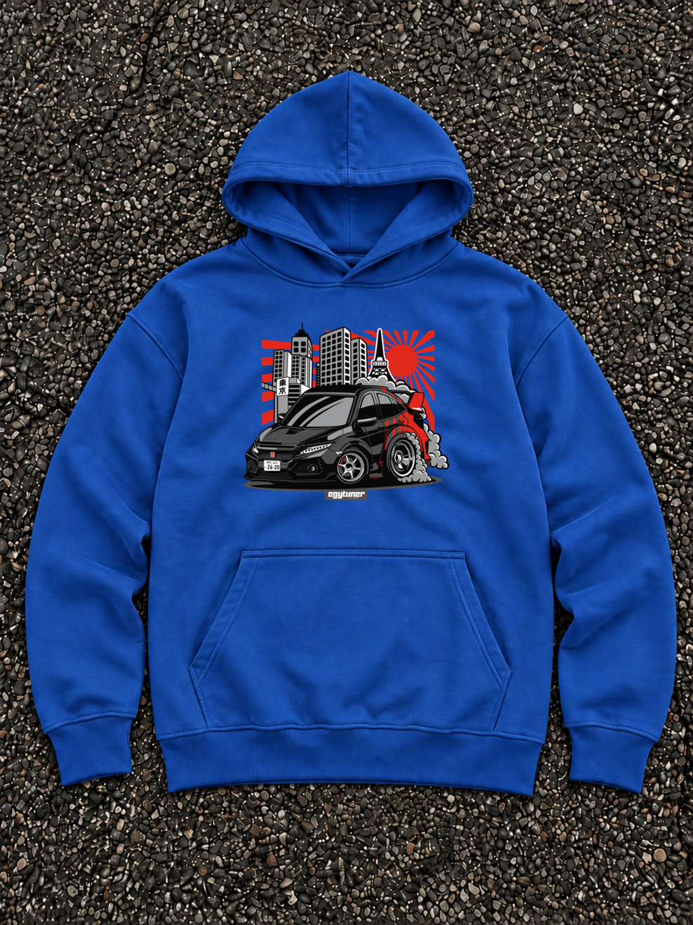 Type-R Japan hoodie Blue