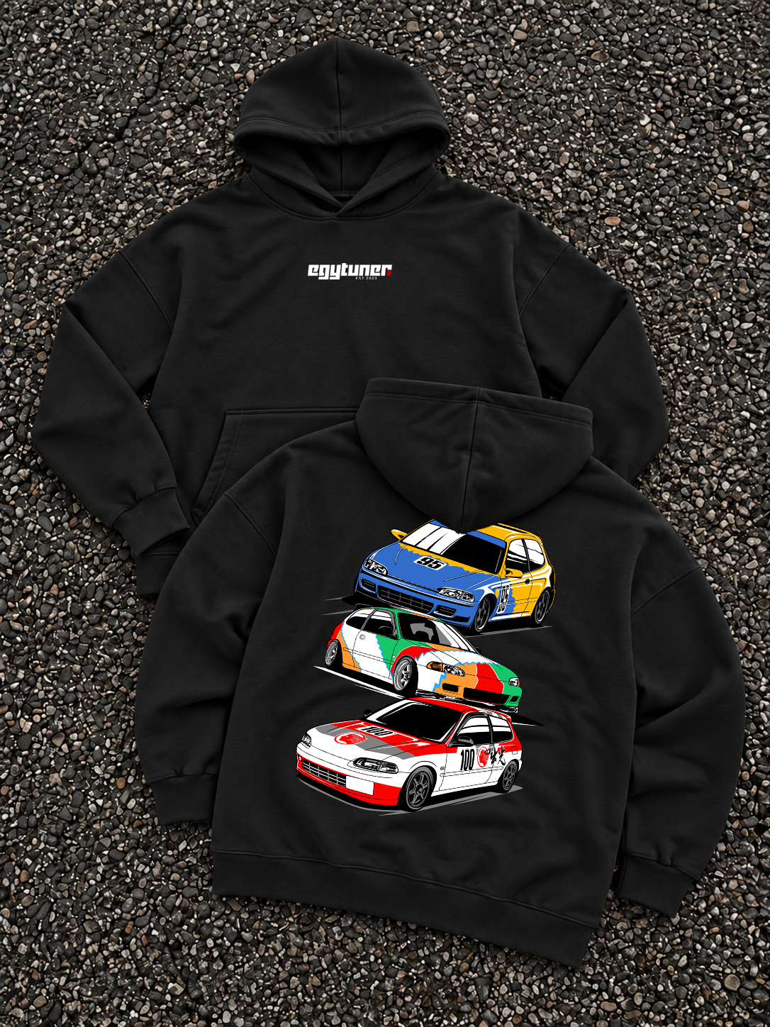 EG Racing hoodie black
