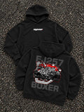 EJ257 BOXER hoodie black