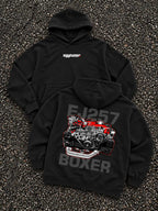 EJ257 BOXER hoodie black