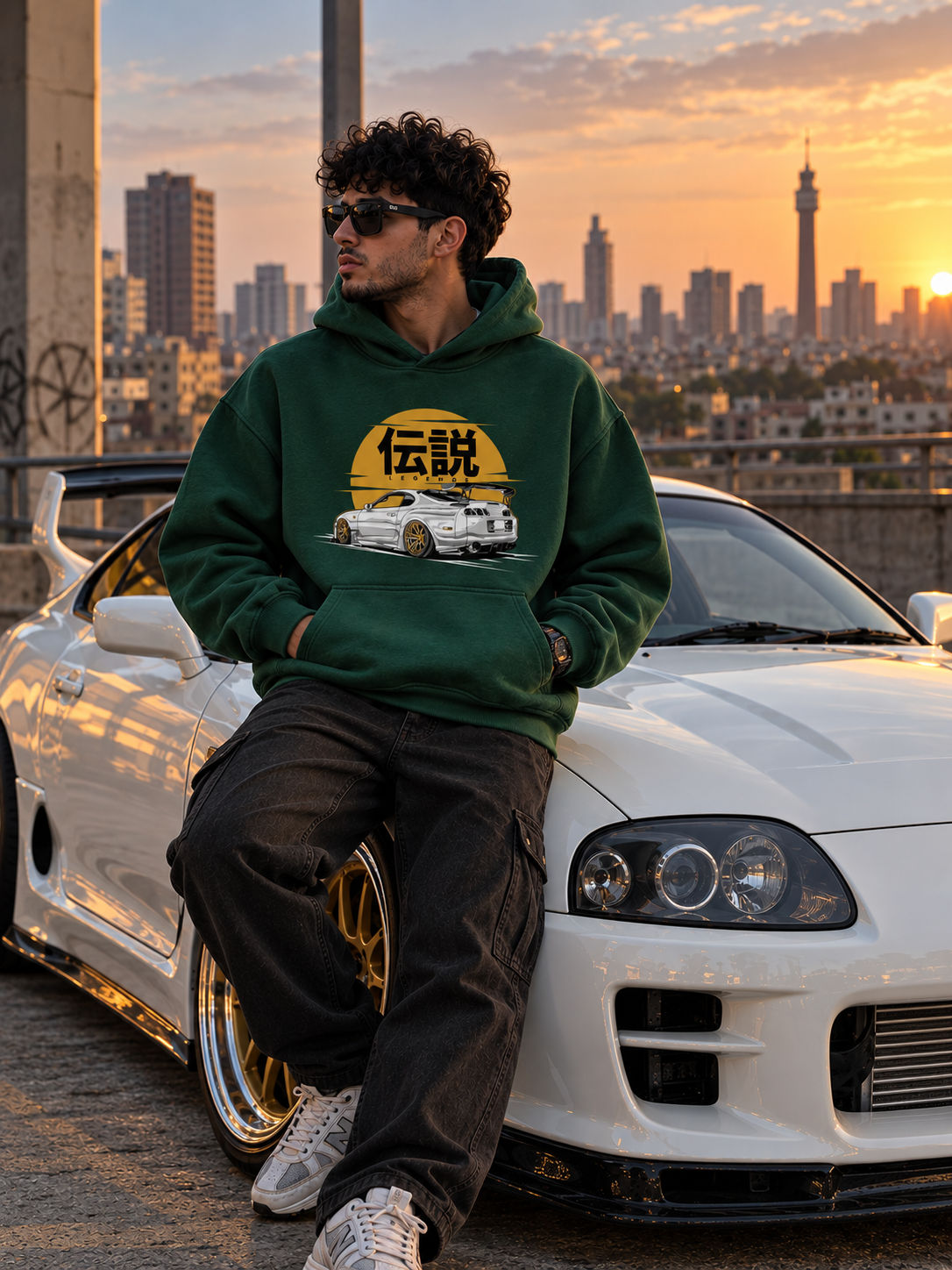 Supra Legend hoodie lifestyle photo