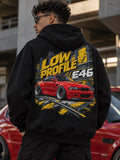Low Profile E46 oversized hoodie lifestyle photo