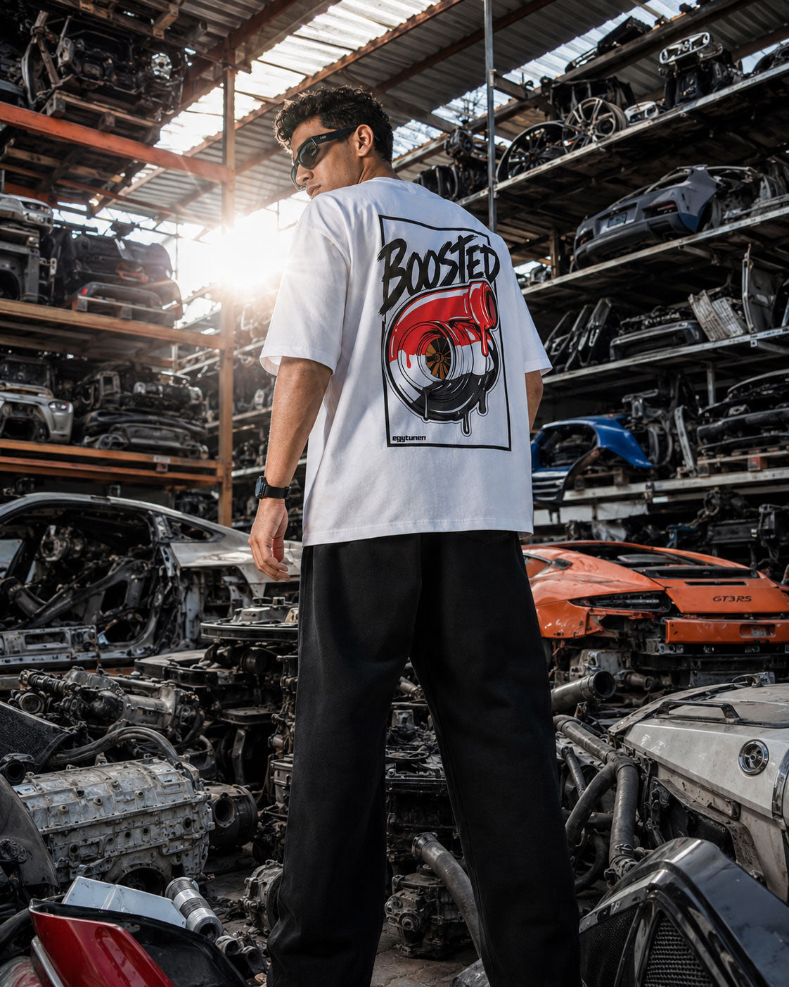 Boosted - Oversized Light Tee