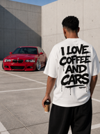 Coffee & Cars - Oversized Light Tee