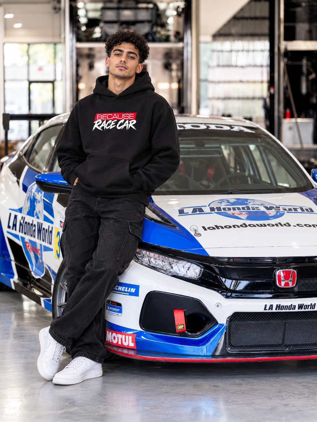 Race Car - Oversized Premium Hoodie