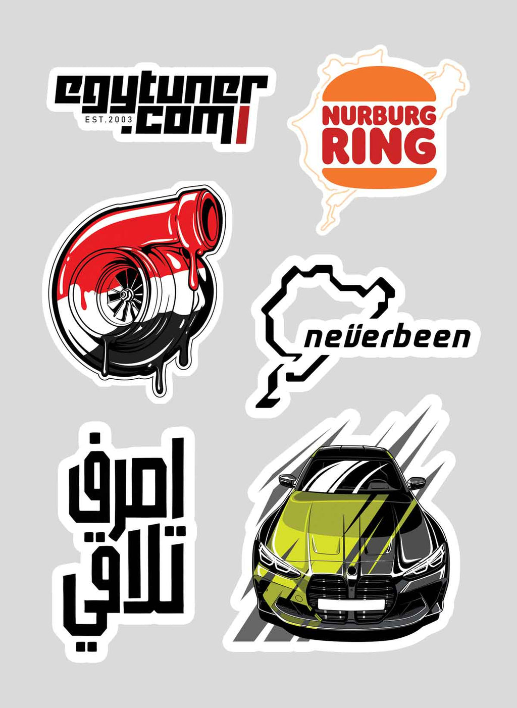 Laptop Sticker Sheet 3