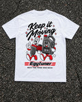 Keep It Moving - Oversized Light Tee