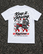Keep It Moving - Oversized Light Tee