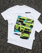 M2 - Lime - Oversized Tee