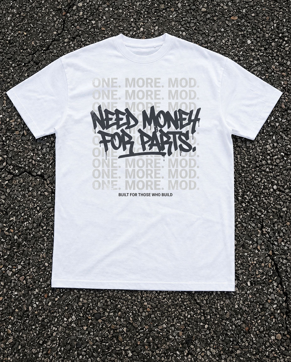 Money For Parts - Oversized Light Tee