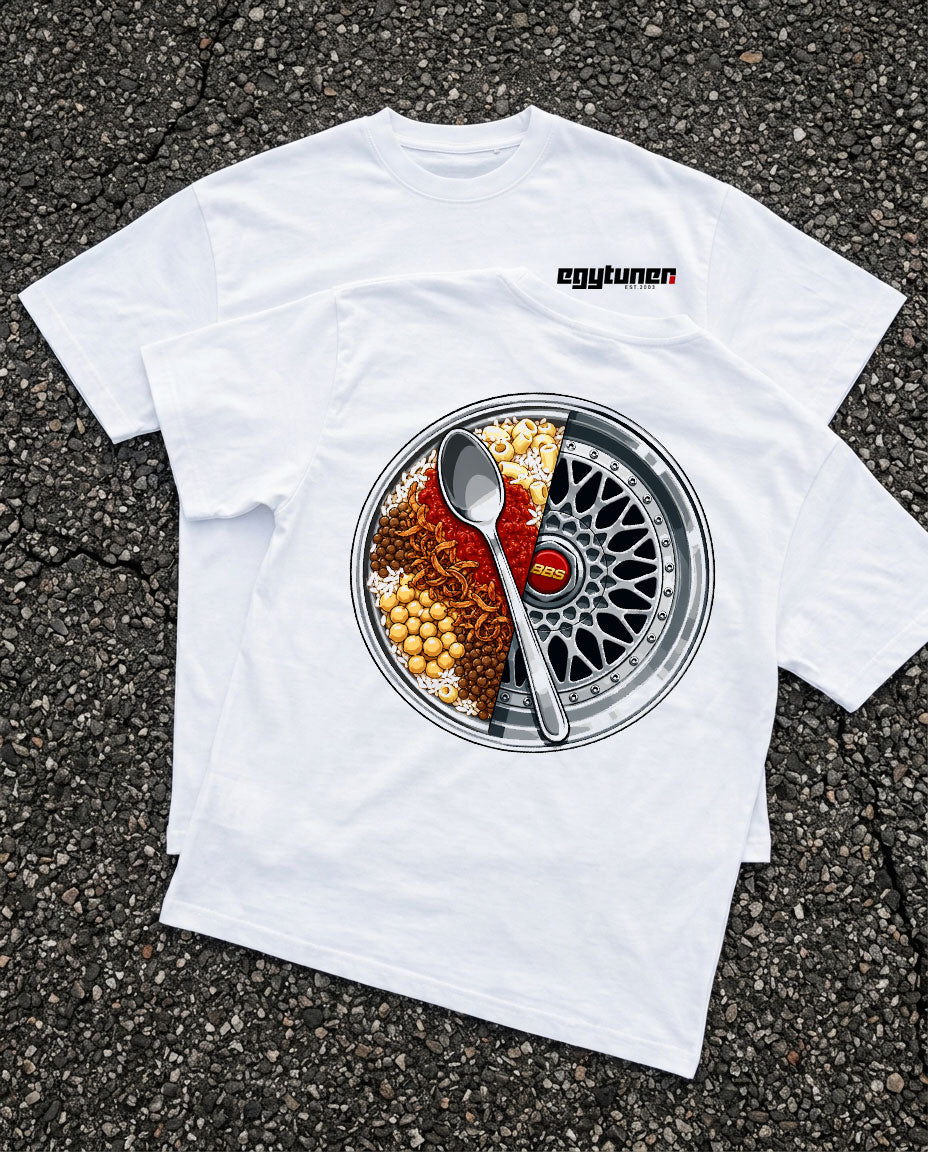 Oriental Dish - Oversized Light Tee