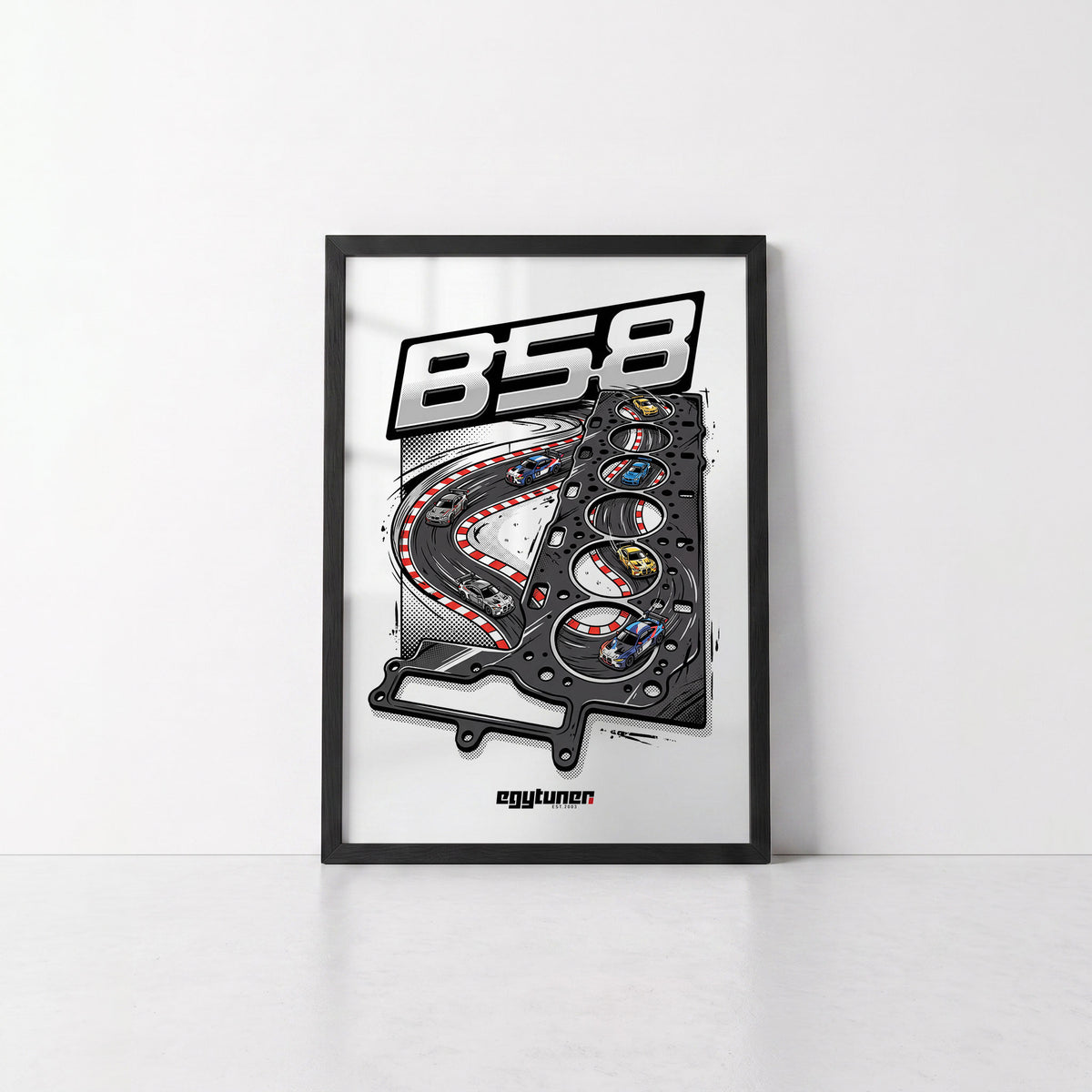 B58 Gasket - Framed Poster