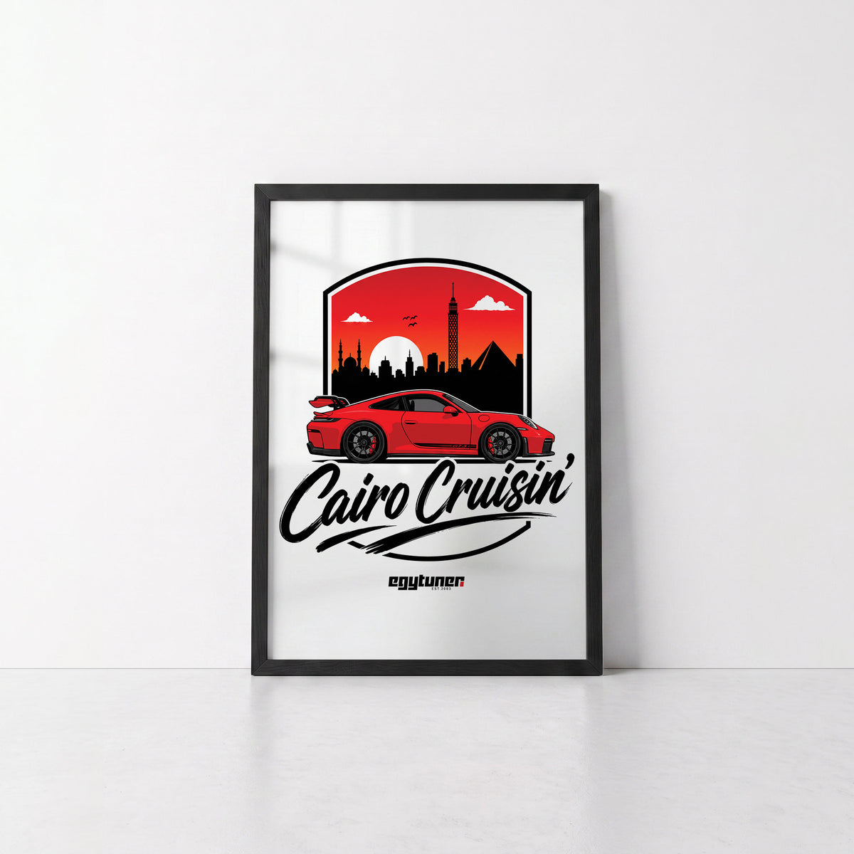 Cairo Cruisin - Framed Poster