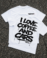 Coffee & Cars - Oversized Light Tee
