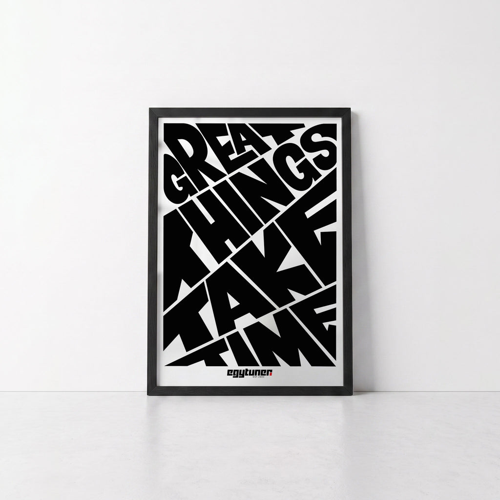 Great Things - Framed Poster