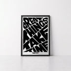 Great Things - Framed Poster