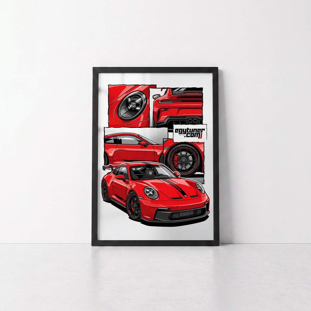 GT3 - Framed Poster