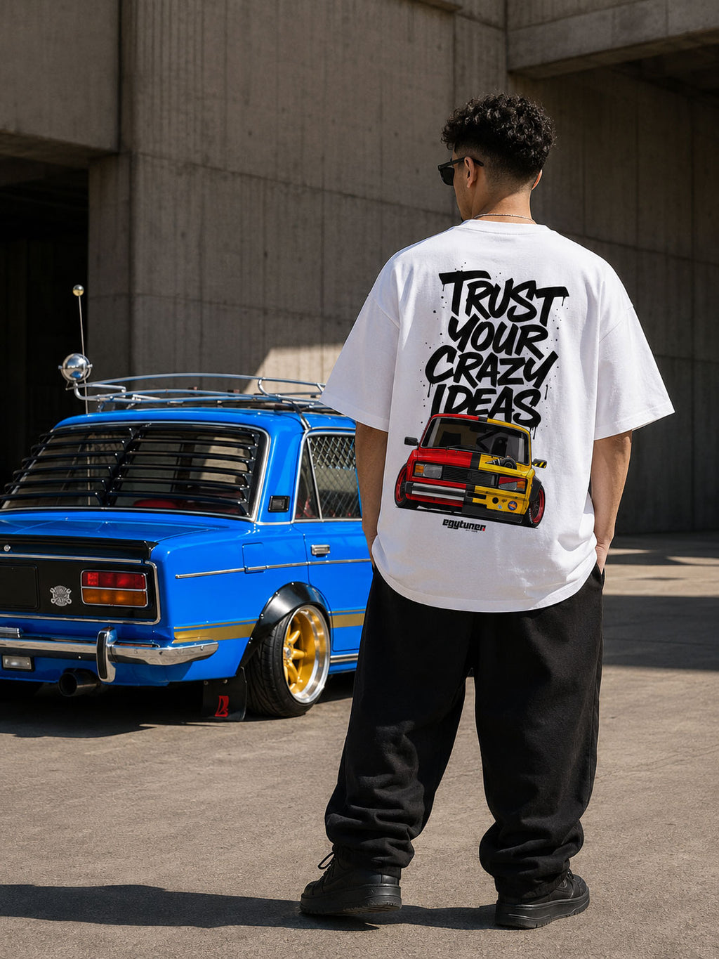 Trust Yourself - Oversized Light Tee