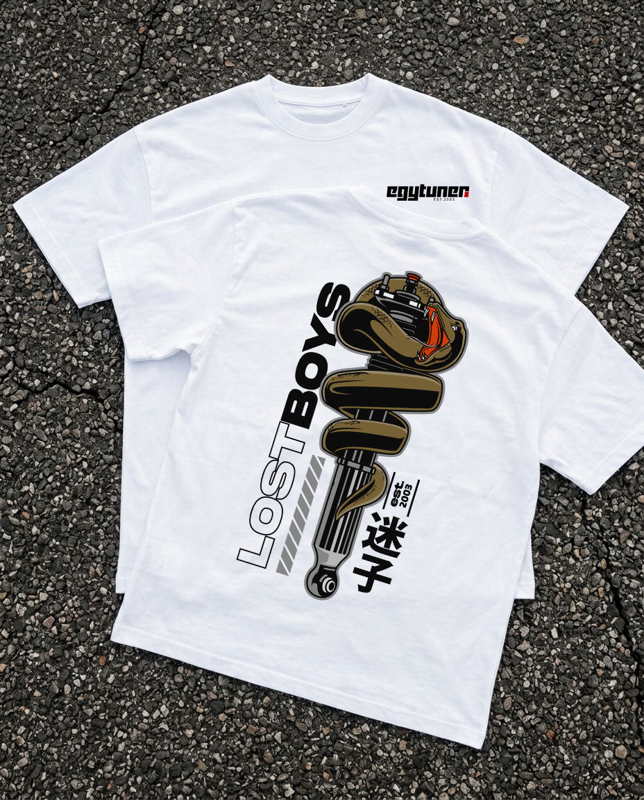 Lost Boys Snake - Oversized Light Tee