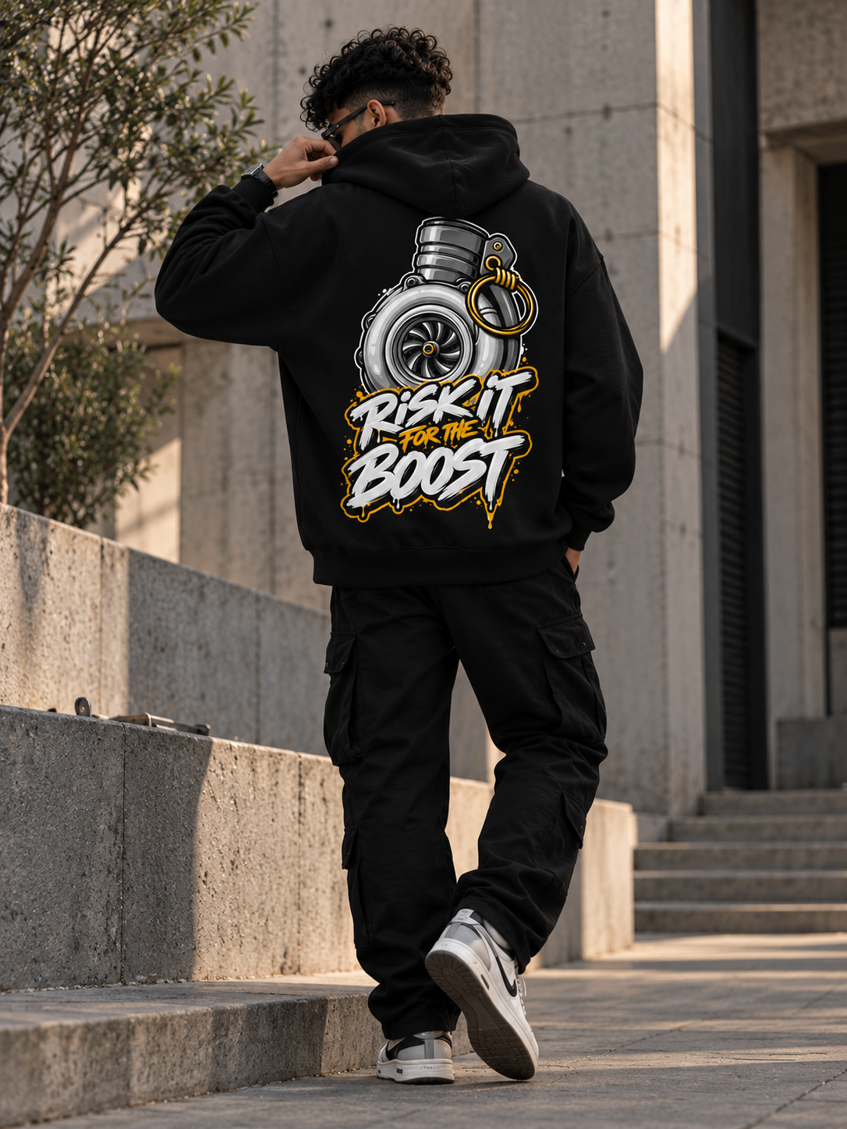 Risk It - Oversized Premium Hoodie
