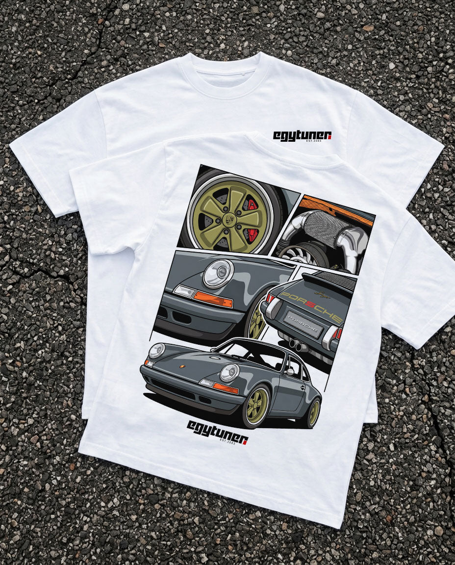 Restomod Porsche - Oversized Light Tee